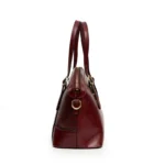 Croc embossed vintage shell designer bag - Image 9