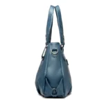 Elegant large capacity soft leather shoulder tote bag - Image 6