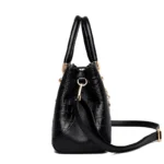 Elegant luxury croc embossed pattern women tote bag - Image 3
