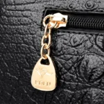 Elegant luxury croc embossed pattern women tote bag - Image 7
