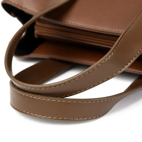 Elegant design vegan leather women tote bag - Image 9