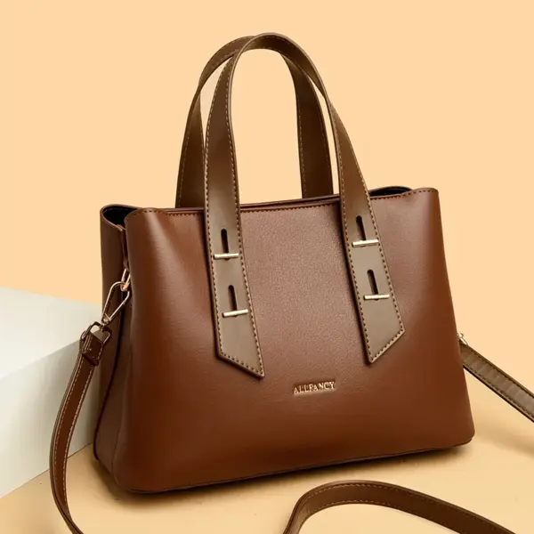 Elegant design vegan leather women tote bag - Image 13