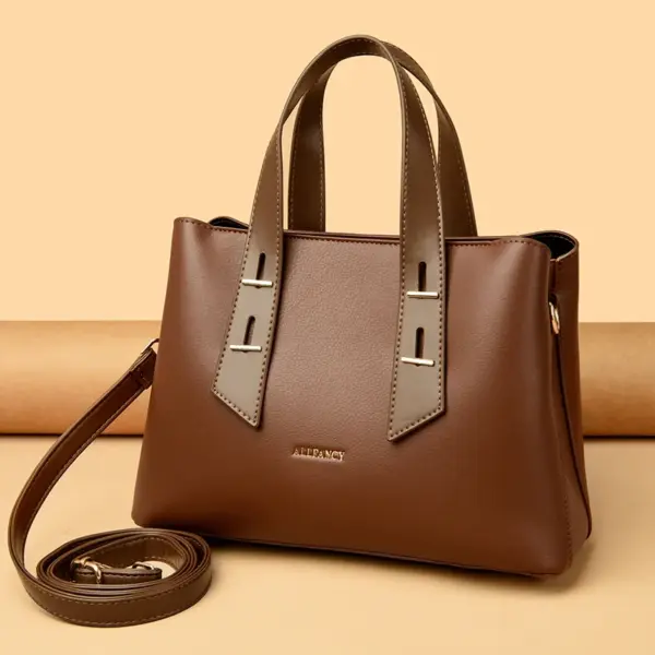 Elegant design vegan leather women tote bag - Image 16