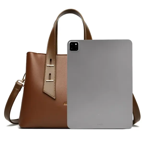 Elegant design vegan leather women tote bag - Image 4