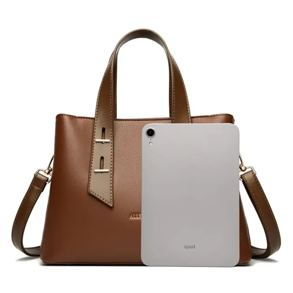 Elegant design vegan leather women tote bag - Image 5