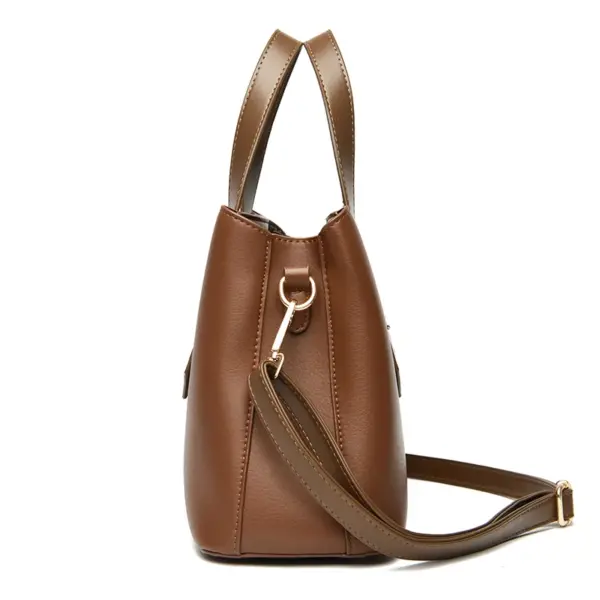 Elegant design vegan leather women tote bag - Image 6