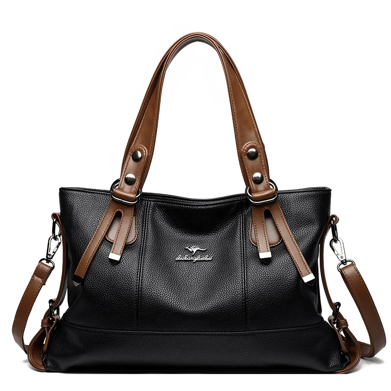 Large capacity all match stylish shoulder tote bag