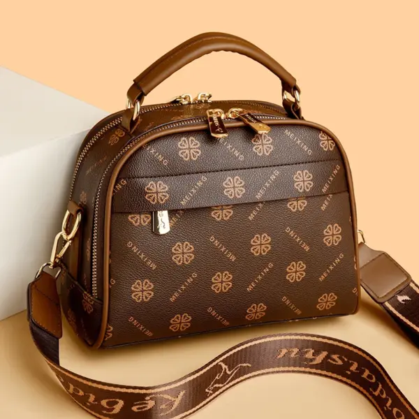 Stylish elegant square designer handbag - Image 7