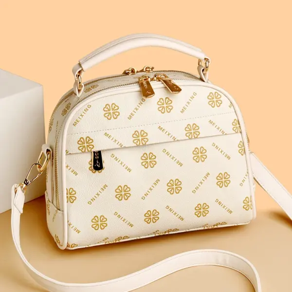 Stylish elegant square designer handbag - Image 10