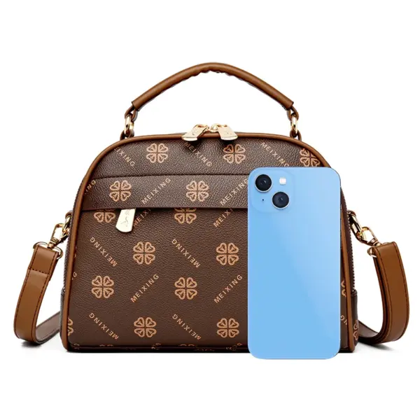 Stylish elegant square designer handbag - Image 13