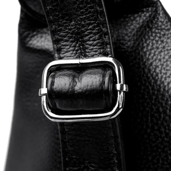 Triple usage soft leather shoulder tote bag - Image 11