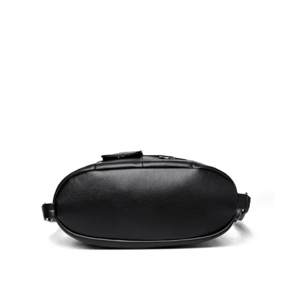 Triple usage soft leather shoulder tote bag - Image 7