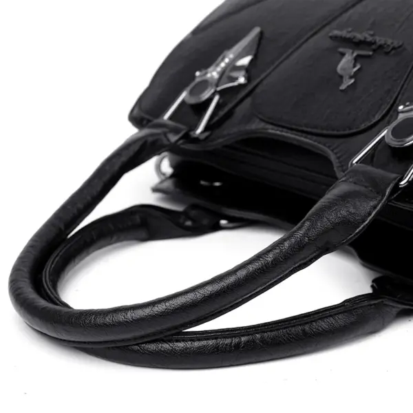 Vintage splicing design premium tote bag - Image 7