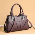 Vintage splicing design premium tote bag - Image 13
