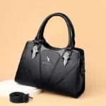 Vintage splicing design premium tote bag - Image 15