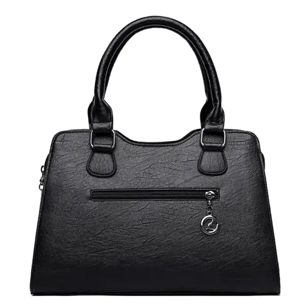 Vintage splicing design premium tote bag - Image 5