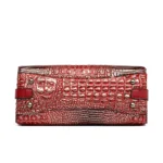 Croc embossed pattern elegant tote handbag - Image 7