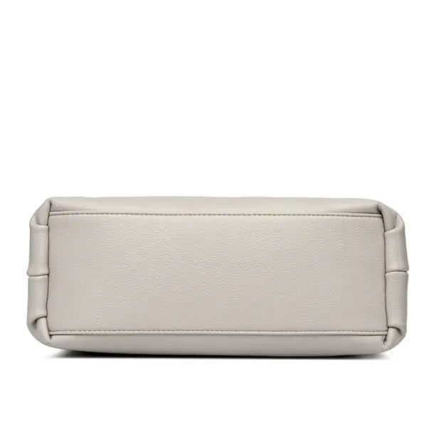 Soft leather elegant handle women tote handbag - Image 8