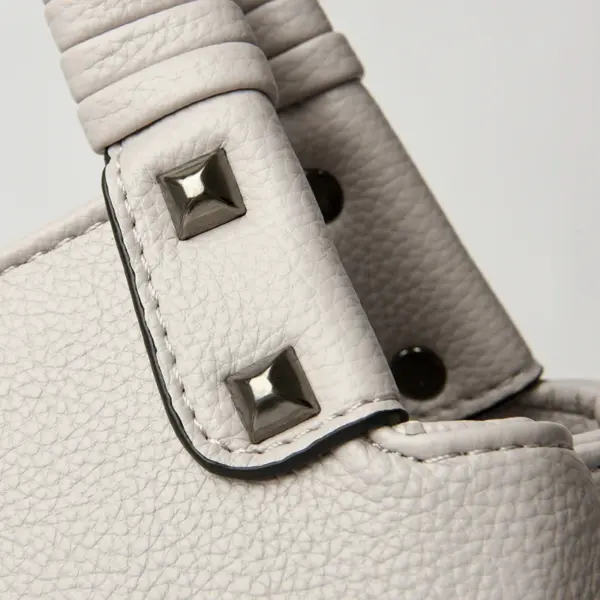 Soft leather elegant handle women tote handbag - Image 9