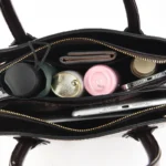 Vintage bright leather croc embossed women handbag - Image 15