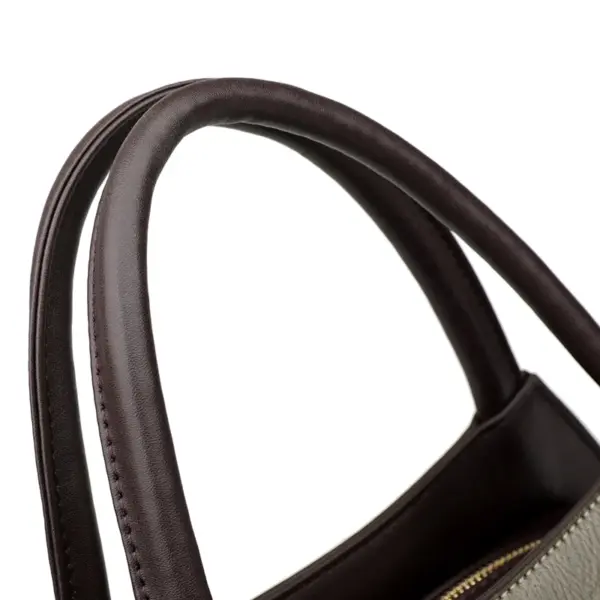 Vintage classic flower embossed pattern handbag - Image 7