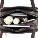Vintage croc embossed women stylish handbag - Image 18