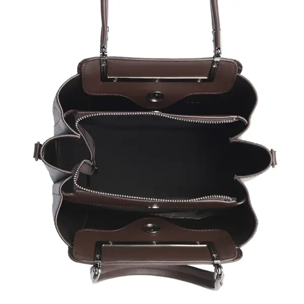 Vintage embossed design designer tote bag - Image 13