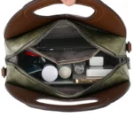 Vintage round pattern stylish handbag - Image 6