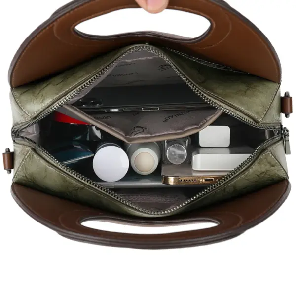 Vintage round pattern stylish handbag - Image 6