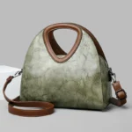 Vintage round pattern stylish handbag - Image 9