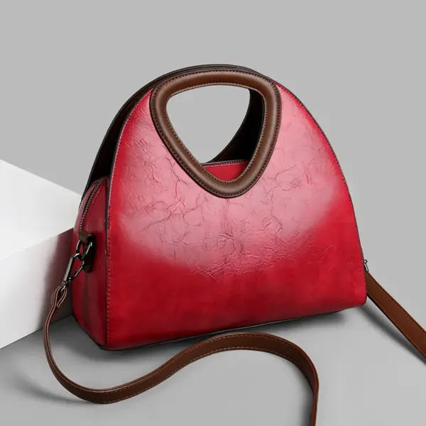 Vintage round pattern stylish handbag - Image 13