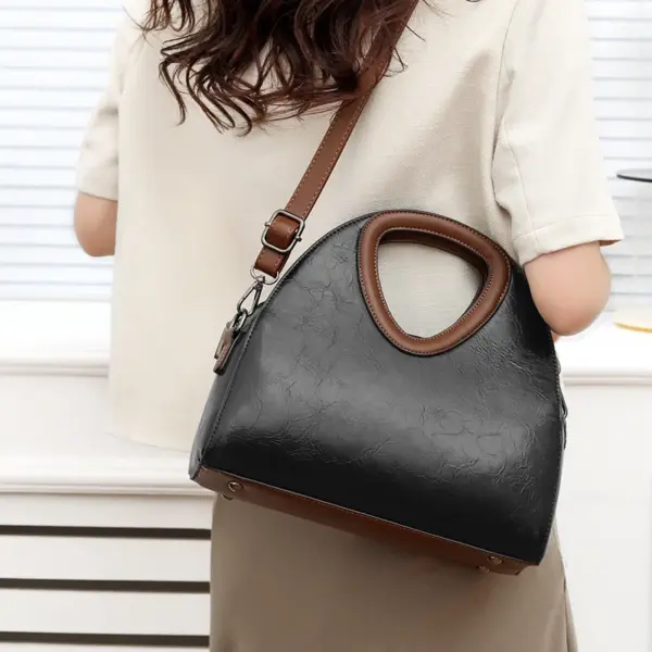 Vintage round pattern stylish handbag - Image 15
