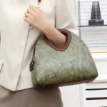 Vintage round pattern stylish handbag - Image 16