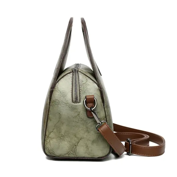 Vintage round pattern stylish handbag - Image 2