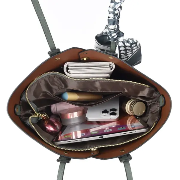 Elegant large capacity women tote bag - Image 17