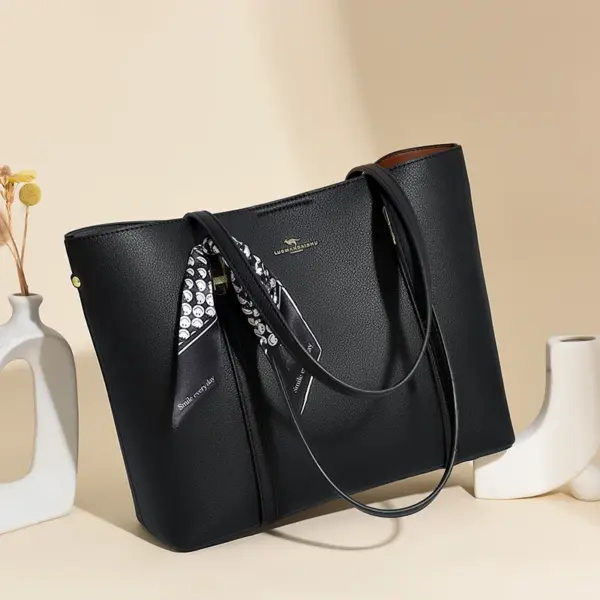 Large capacity elegant luxury tote bag - Image 11