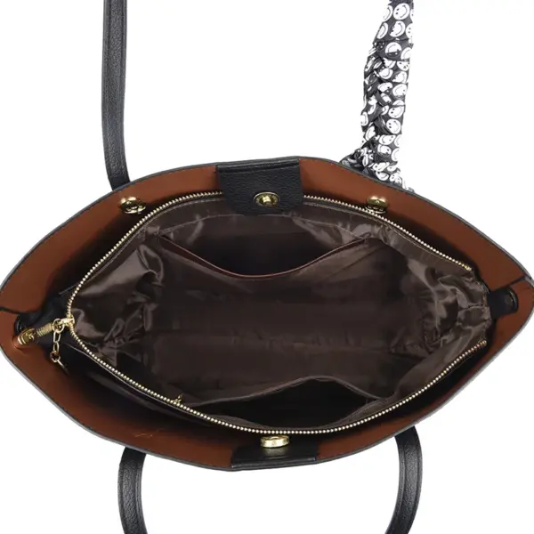 Large capacity elegant luxury tote bag - Image 2