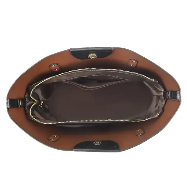 Women large capacity elegant tote bag - Image 2