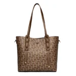 Classic Vintage Plaid Luxury Tote Bag
