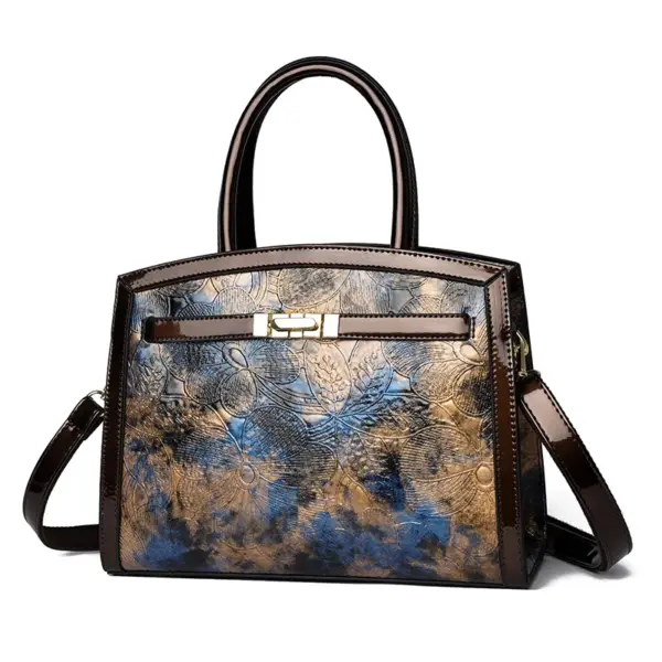 Colorful Printed Fashion Ladies Handbag - Image 2