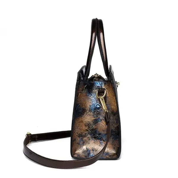 Colorful Printed Fashion Ladies Handbag - Image 3