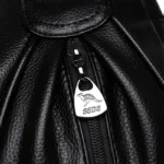 Soft leather women elegant shoulder tote bag - Image 11