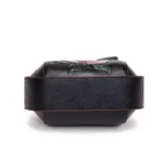 Flower printing round  pattern handbag - Image 4