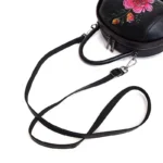 Flower printing round  pattern handbag - Image 5
