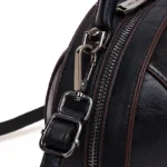 Flower printing round  pattern handbag - Image 6