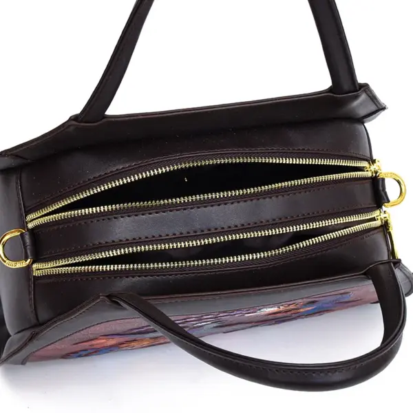 Vintage Printing Style Designer Tote Bag - Image 4