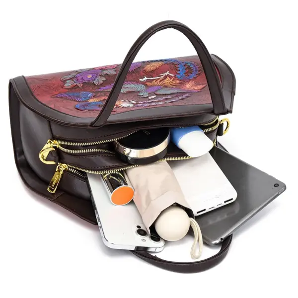 Vintage Printing Style Designer Tote Bag - Image 3