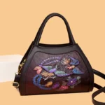 Vintage Printing Style Designer Tote Bag - Image 15