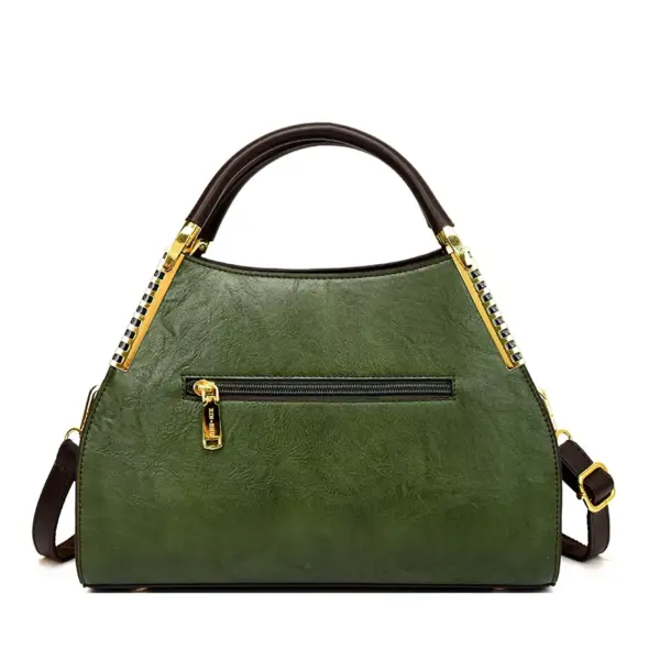 Vintage Printing Style Luxury Tote Bag - Image 9