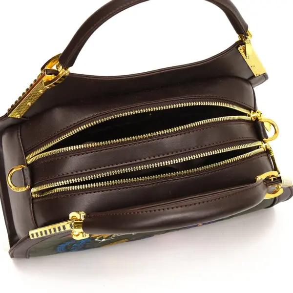 Vintage Printing Style Luxury Tote Bag - Image 3